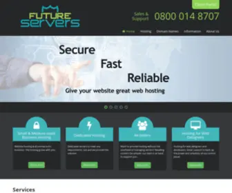 Futureservers.net(Web of knowledge ltd) Screenshot