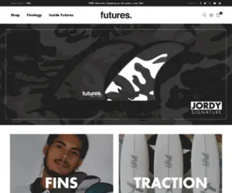 Futuresfins.com(Futures Fins US) Screenshot