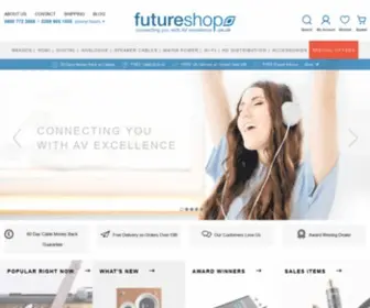 Futureshop.co.uk(Hi-FI Cable & Home Cinema Cable Specialists) Screenshot