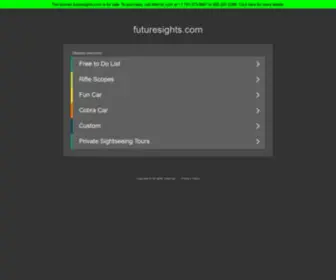 Futuresights.com(Futuresights) Screenshot