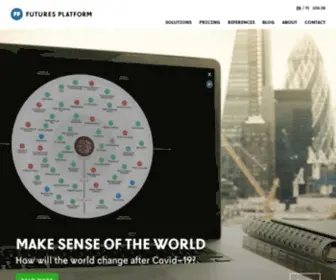Futuresplatform.com(Future trends) Screenshot