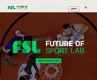 Futuresportlab.com(Future of Sport Lab) Screenshot