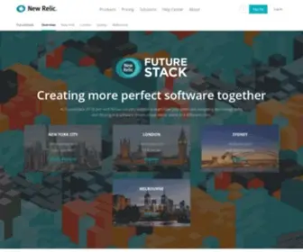 Futurestack.com(New Relic) Screenshot