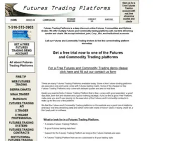 Futurestradingplatforms.net(Futures Trading Platforms) Screenshot