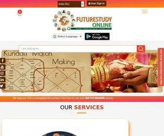 Futurestudyonline.com(We offer Indian astrology services. Indian Vedic astrology) Screenshot
