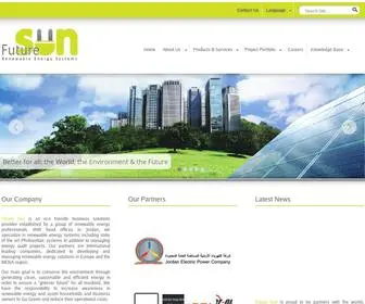 Futuresun.com.jo(Future Sun) Screenshot