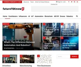 Futureteknow.com(Technology) Screenshot