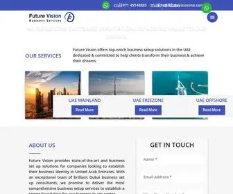 Futurevisionme.com(Company setup in UAE) Screenshot