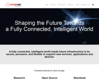 Futurewei.com(ABOUT US) Screenshot