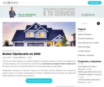 Futurhipotecas.com(Hipotecas online) Screenshot