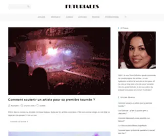 Futuriales.com(L'actualité des festivals français et international) Screenshot