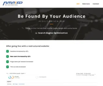 Futurised.com.au(ROI focussed SEO Plans by Futurised) Screenshot