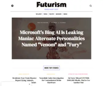 Futurism.com(Science and Technology News and Videos) Screenshot