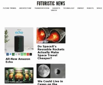Futuristicnews.com(Futuristic NEWS) Screenshot