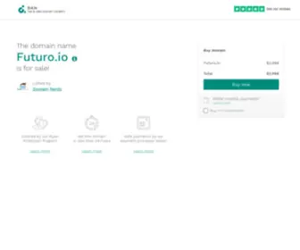 Futuro.io(Buy and Sell Domain Names) Screenshot