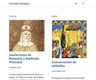 Futuropasado.com(Futuro Pasado) Screenshot