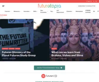 Futurotopia.com(Ecossistema para Ativadores de Futuros) Screenshot