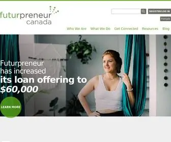 Futurpreneur.ca(Entrepreneur Startup Program) Screenshot