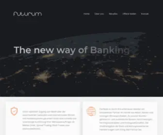 Futurumbank.com(Futurum bank AG) Screenshot