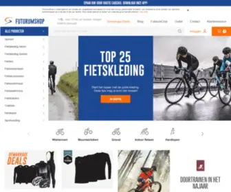 Futurumshop.com(Dé shop voor wielrenners en mountainbikers) Screenshot