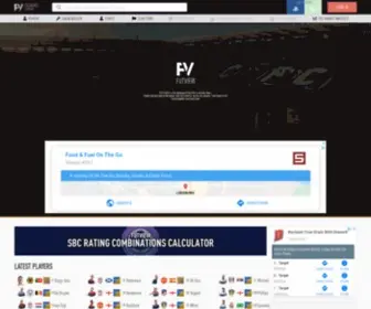 Futview.com(FUTVIEW is the database of the FIFA Ultimate Team (FUT)) Screenshot