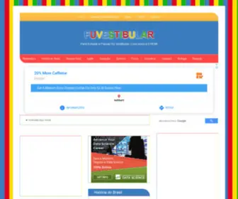 Fuvestibular.com.br(Concurso público) Screenshot