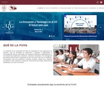 Fuvg.org.gt(Educación superior en Guatemala) Screenshot