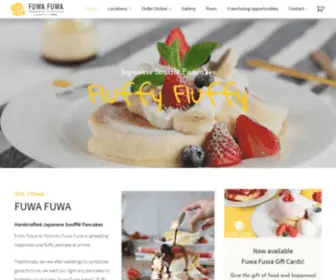 Fuwafuwapancakes.com(FUWA FUWA) Screenshot