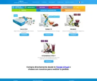 Fuxion.com.pe(Distribuidor Independiente FuXion Perú) Screenshot