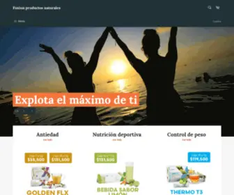 Fuxionproductosnaturales.com(Fuxion productos naturales) Screenshot