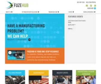 Fuzehub.com(Helping New York State Manufacturing Companies Grow) Screenshot
