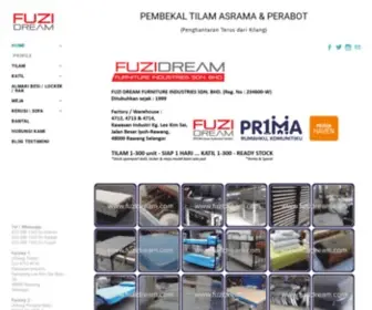 Fuzidream.com(Pembekal Perabot Asrama) Screenshot