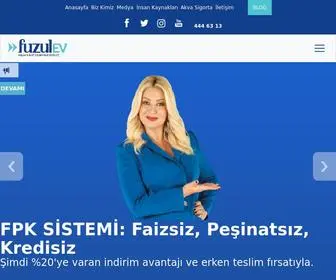 Fuzulev.com(Faizsiz Peşinatsız Kredisiz Ev Alma Sistemi) Screenshot