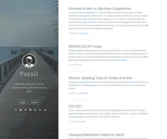 Fuzyll.com(Fuzyll) Screenshot