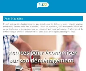 Fuzz.fr(Accueil) Screenshot