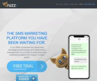 Fuzzmms.com(Fuzz Mobile Marketing Solutions) Screenshot