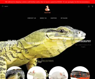 Fuzzyfox.com.au(Fuzzy Fox Reptiles and Rodents) Screenshot