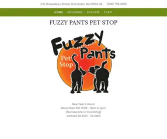 Fuzzypantspetstop.com(Fuzzy Pants) Screenshot