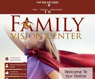 FVccolorado.com(Optometrist Westminster) Screenshot