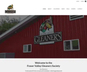 FVgleaners.org(Fraser Valley Gleaners Society) Screenshot