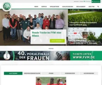 FVM.de(Fussball-Verband Mittelrhein) Screenshot