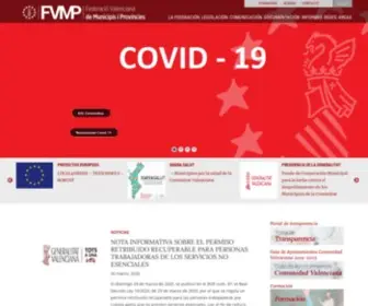 FVMP.es(Federación Valenciana de Municipios y Provincias) Screenshot