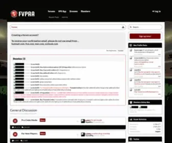 Fvpaa.com(The FVPAA) Screenshot