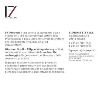 FVprogetti.it(FV Progetti) Screenshot