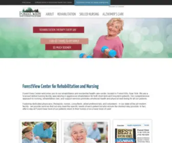 Fvrehab.com(Forest View Center For Rehabilitation & Nursing) Screenshot