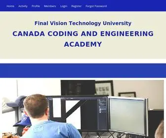 Fvtechcanada.com(Canada Coding and Engineering Academy) Screenshot