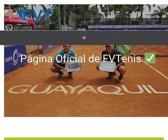 Fvtenis.org(Federación Venezolana de Tenis) Screenshot