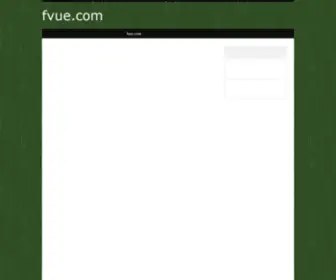Fvue.com(Fvue) Screenshot
