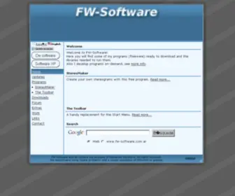 FW-Software.com.ar(FW Software) Screenshot