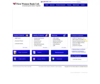 FWBL.com.pk(First Women Bank) Screenshot